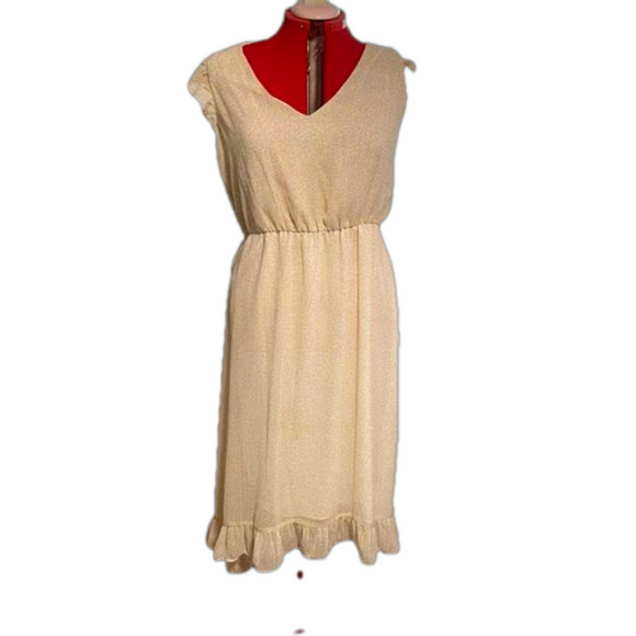 JOE FRESH floral print midi dress size large in amazing condition! - Picture 1 of 5